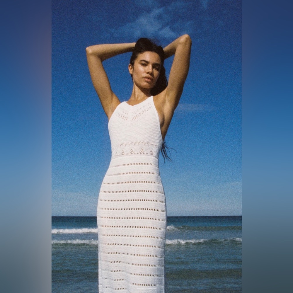 Zara Knit dress with open back